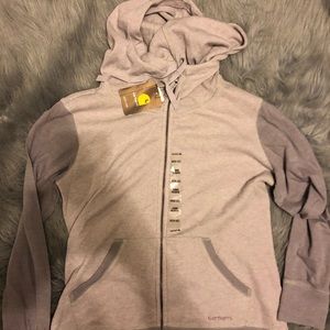 Cute light purplebrand new carhartt zipup hoodie